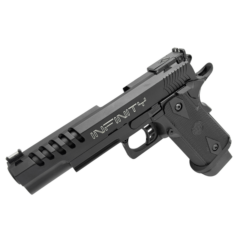 Double Bell "Infinity 782" 5.1 Green Gas Hi Capa Metal Blowback Pistol - Gel Blaster