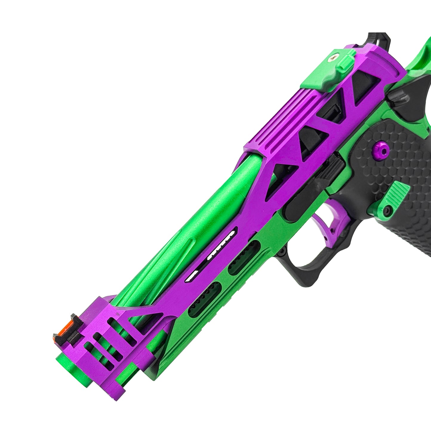 "Joker's Revenge" Metal Gas Blowback Competition Pistol - Gel Blaster