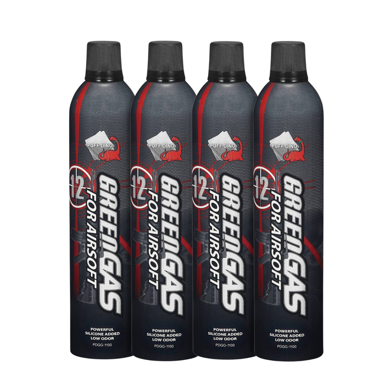 4 Pack Bundle ULTIMATE Puff Dino Gun Gas