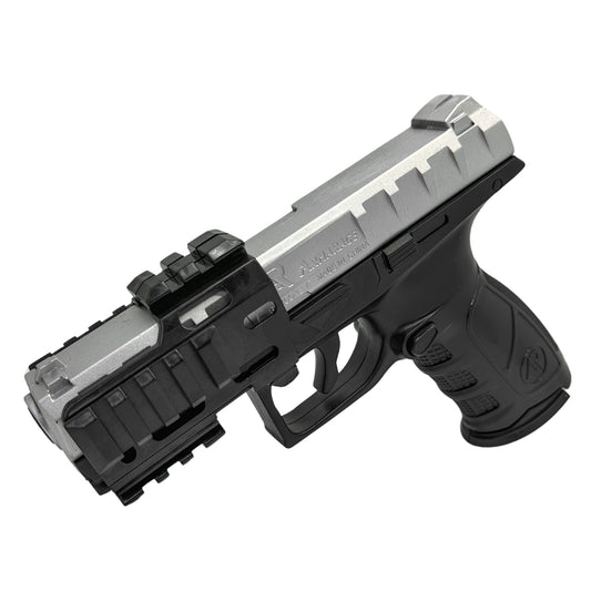 Silver APX Beretta Manual Pistol - Gel Blaster