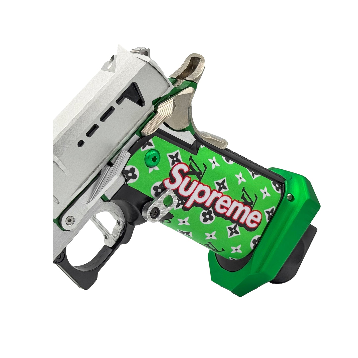 "Shark Supreme" Metal Gas Blowback Competition Pistol - Gel Blaster