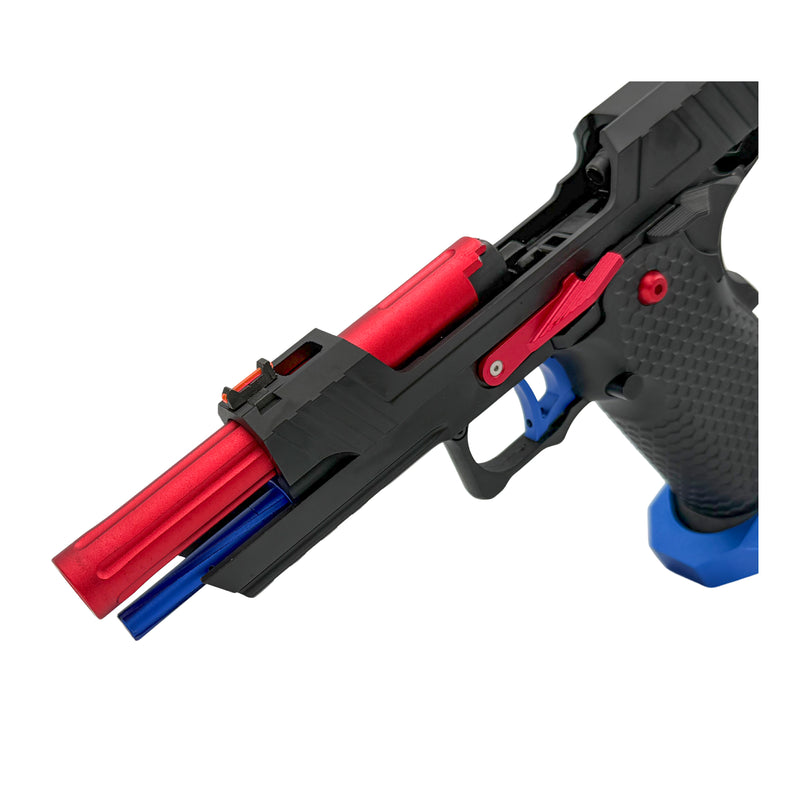 "Superman"  Metal Gas Blowback Competition Pistol - Gel Blaster