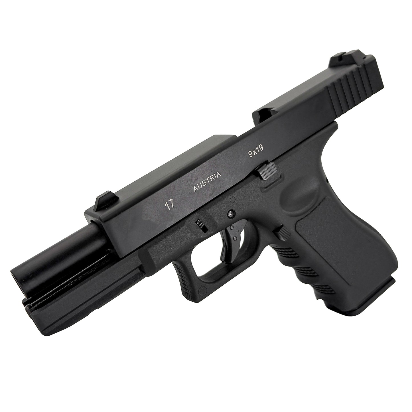 Double Bell (721) G17 Metal Green Gas Blowback Pistol - Gel Blaster