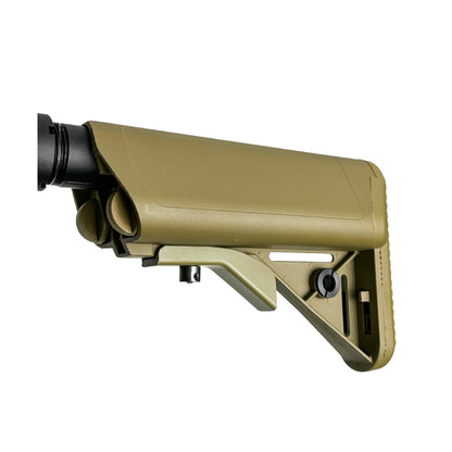 Golden Eagle MK18 GBBR TAN  MOD1 Daniel Defence Marksman MC6593MT-T Gas Blow Back Rifle - Gel Blaster