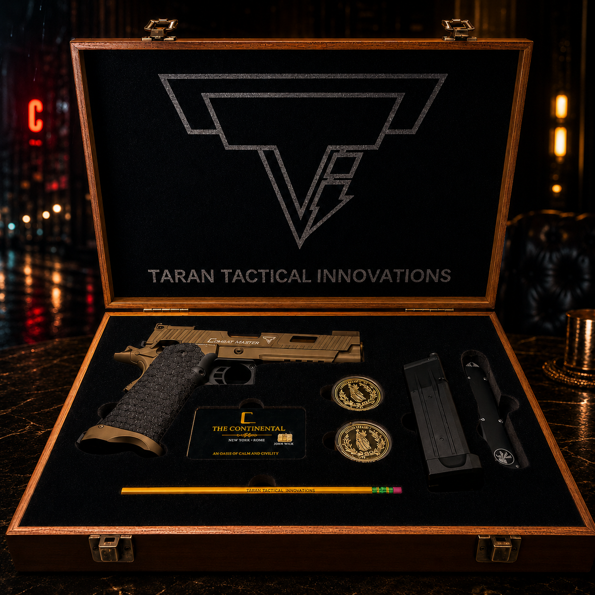 John Wick 4 "Luxury Edition" TTI Hi-Capa (3355) Sand Viper Box Set