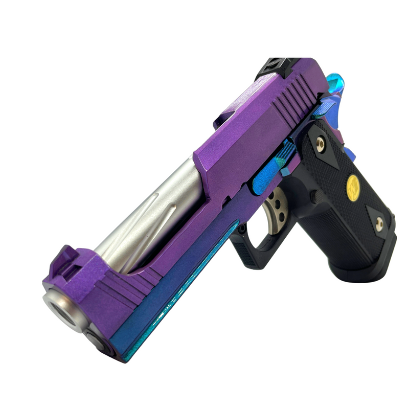"Fizzy Pop" 1 of 1 Colourshift Custom GBU 4.3 Hi-Capa Pistol - Gel Blaster