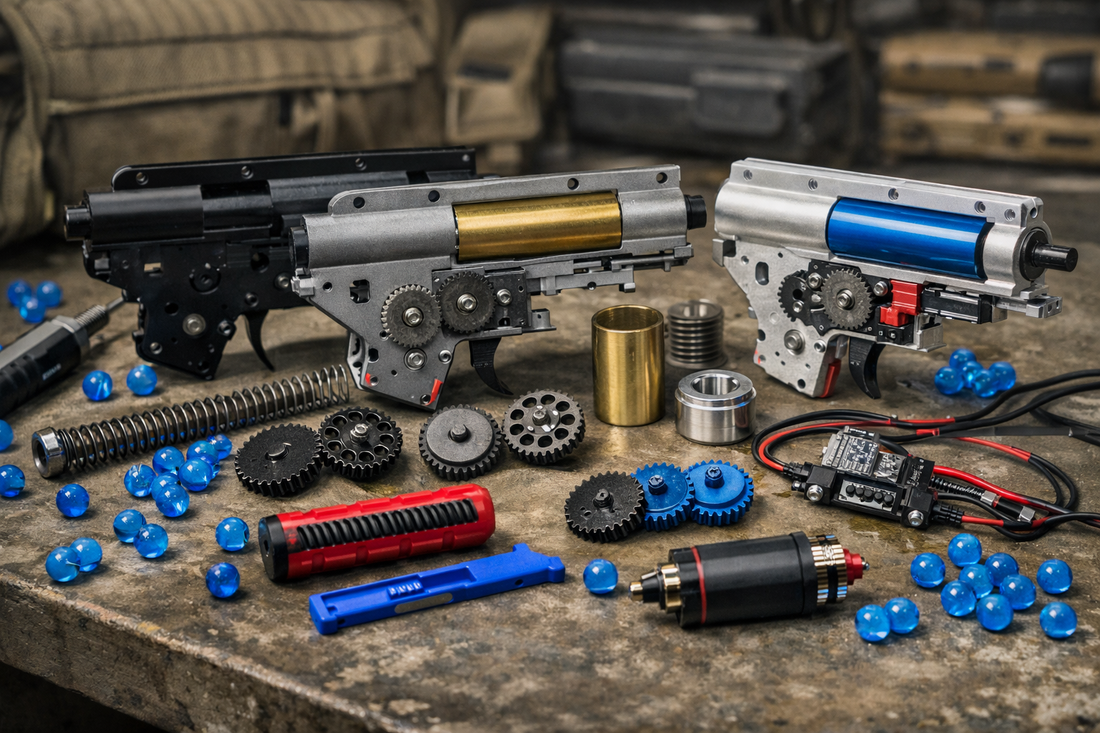 V2 Gearbox Upgrades Explained: From Nylon to CNC Performance Builds
