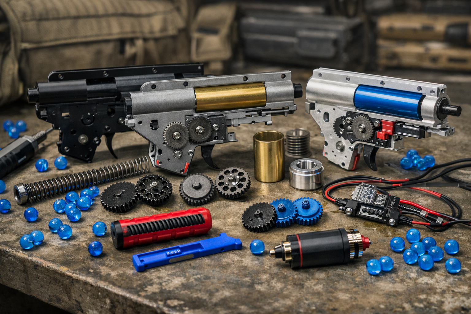 V2 Gearbox Upgrades Explained: From Nylon to CNC Performance Builds