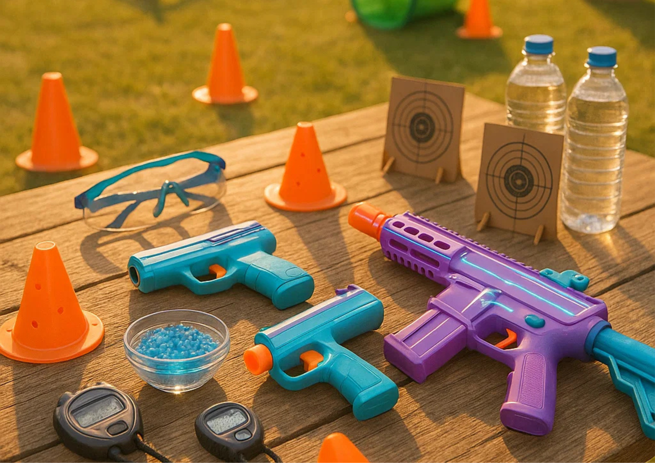 Family Gel Blaster Play Ideas for Summer Holidays