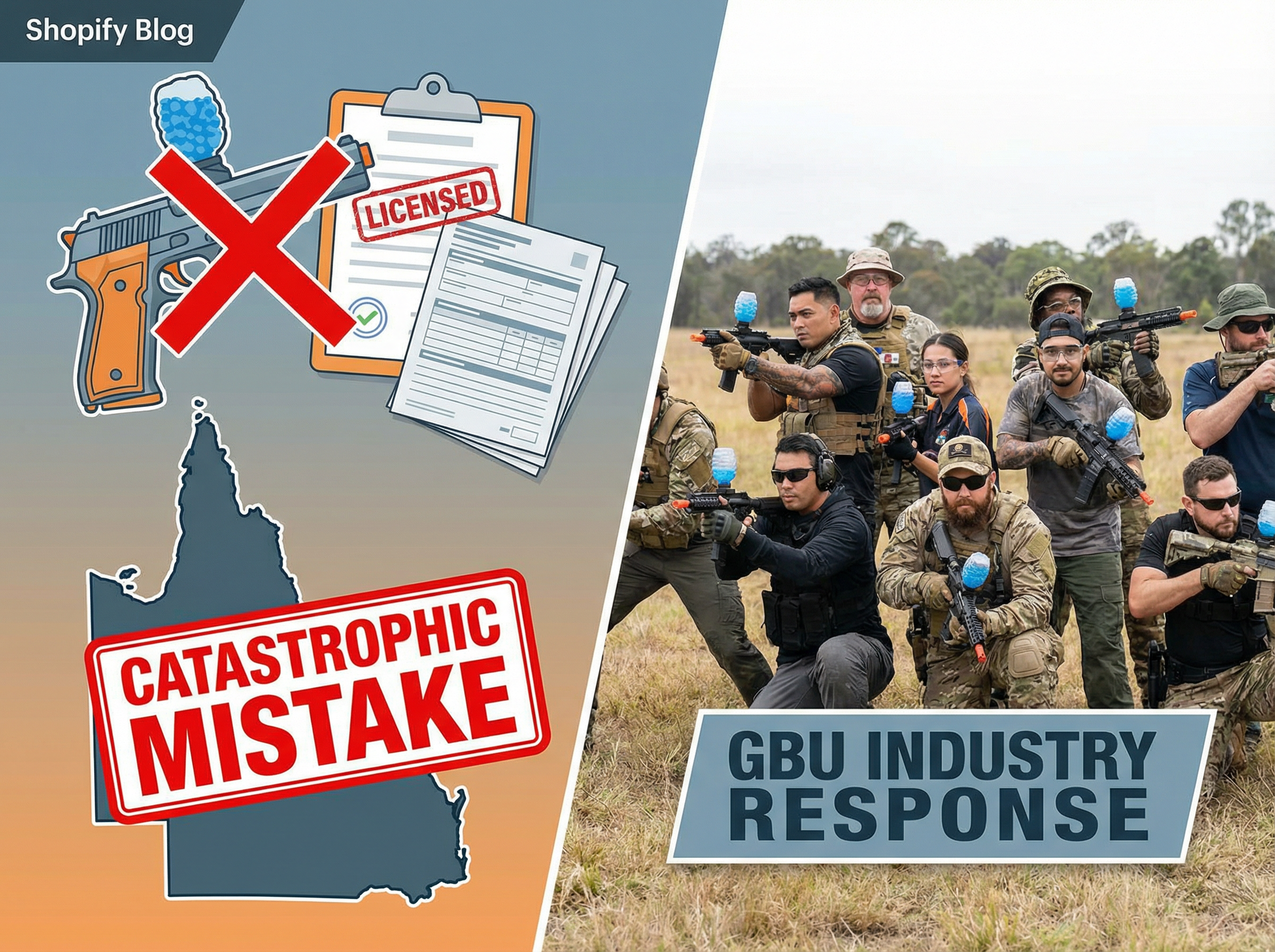 GBU Industry Response: Why Licensing Gel Blasters Would Be a Catastrophic Mistake for Queensland