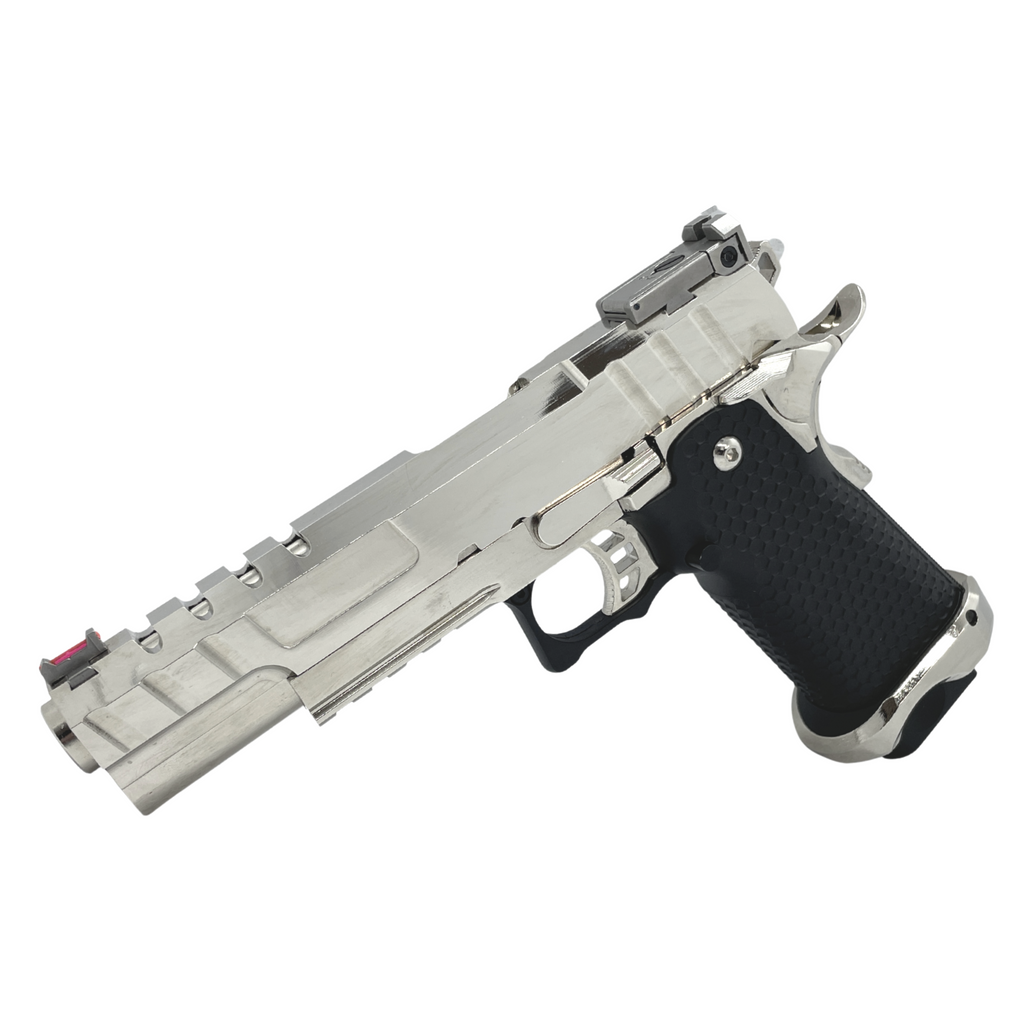 G/E 3343 GMX Hi-Capa OPS MRP Gas Pistol - Gel Blaster - The Golden Eagle GMX Hi-Capa OPS MRP Gas Pistol is the highest qua...