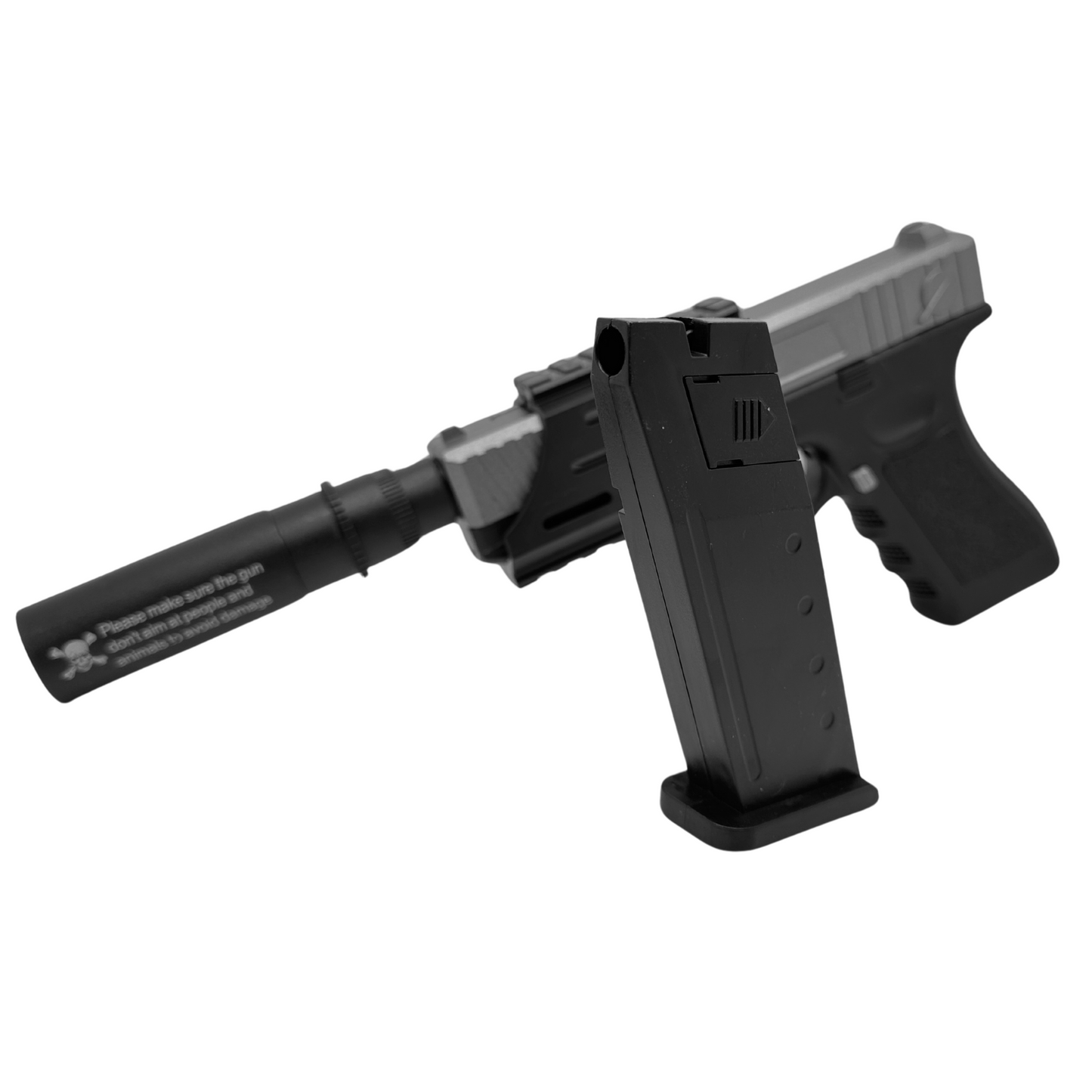 FX Manual Metal Slide Tactical G-Pistol - Gel Blaster