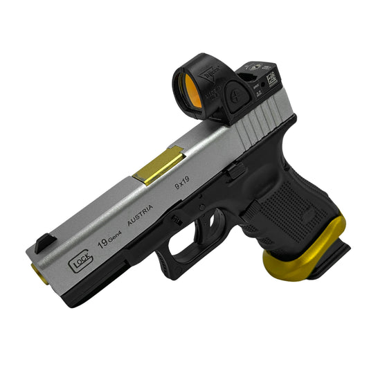 G19 "Silver Strike" Custom Competition Pistol - Gel Blaster