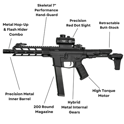 GBU Wells MKII SMG-CQB Gel Blaster (Comp Ready)