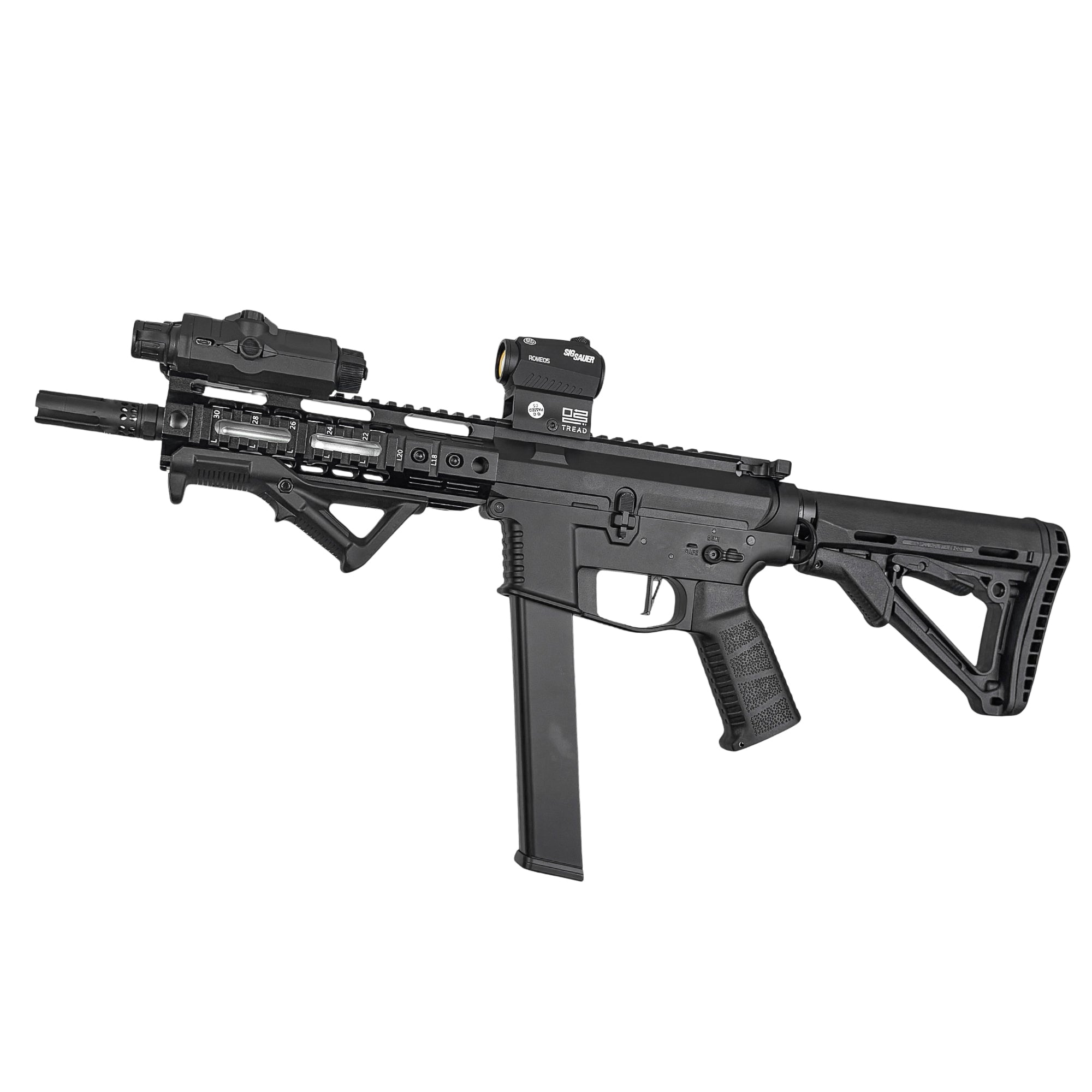 "SMG Phantom" Comp GBU Custom - Gel Blaster