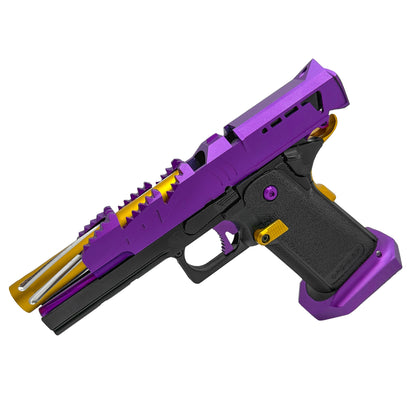 Vinci Purple "Shark 1 of 1" Competition Custom 4.3 Hi-Capa - Gel Blaster (Metal)