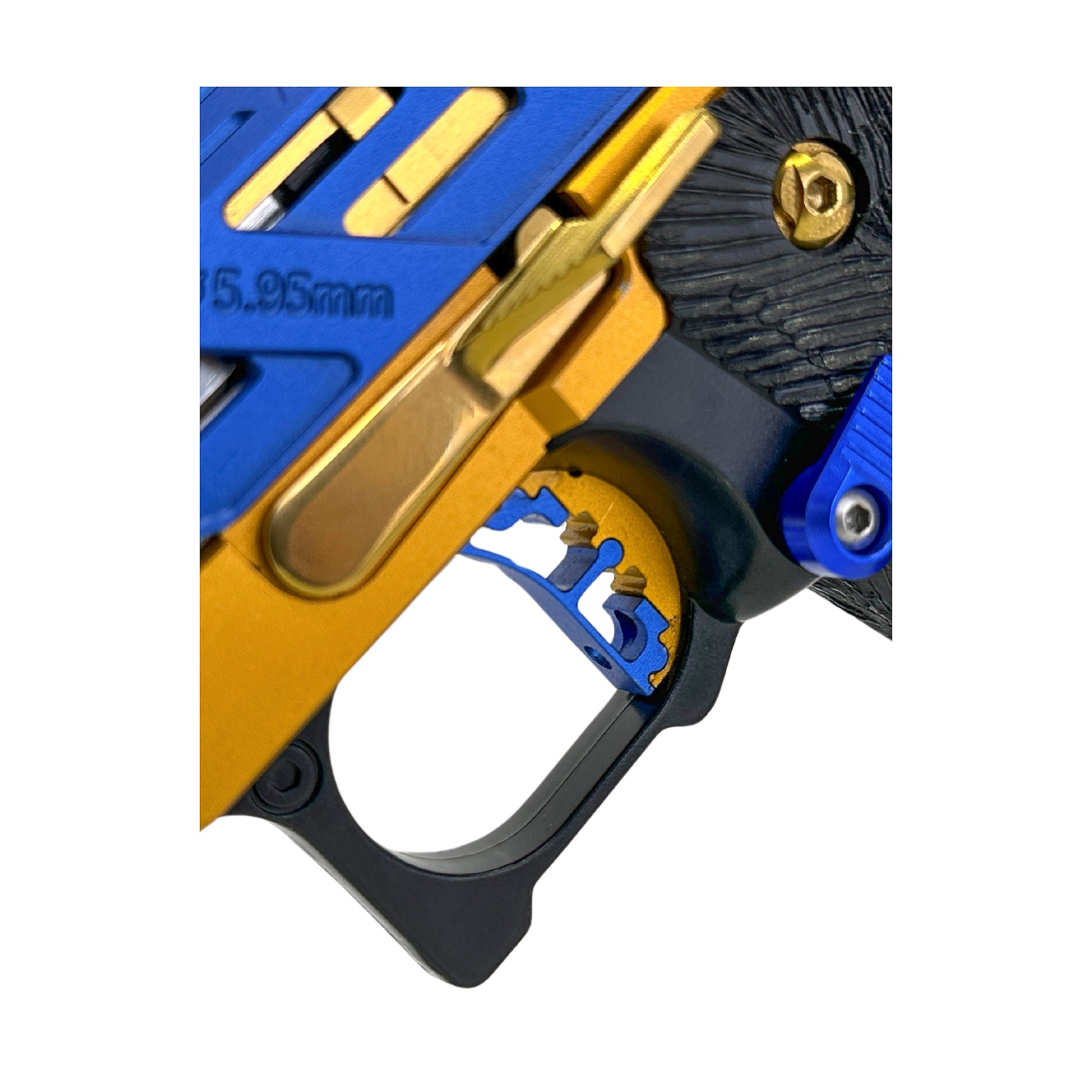 "AM Import" 4.3 Competition Custom Hi-Capa - Gel Blaster (Metal) - If you're seeking the world's most unique, customised, and extremely rare piece, look no further.