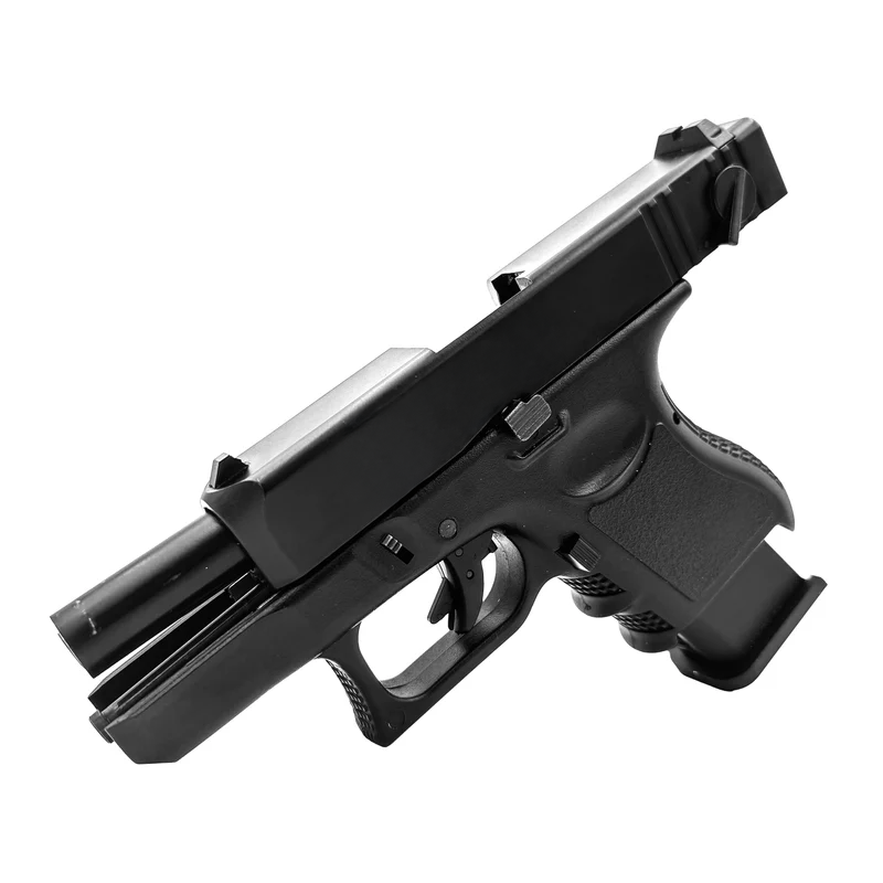 Double Bell G33C Full Auto Metal Green Gas Blowback Pistol - Gel Blaster