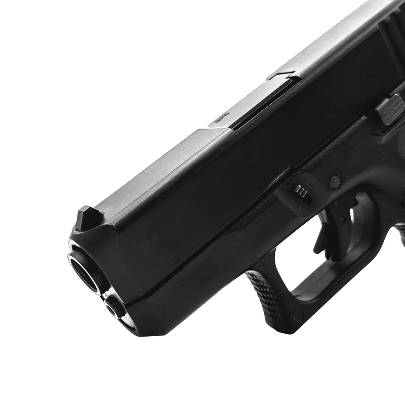 Double Bell G33C Full Auto Metal Green Gas Blowback Pistol - Gel Blaster