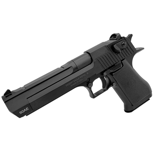 DB Desert Eagle 50.Cal Metal Green Gas Blowback Pistol - Gel Blaster - The Double Bell Desert Eagle Green Gas Blowback Pistol has landed, and its a true beast!