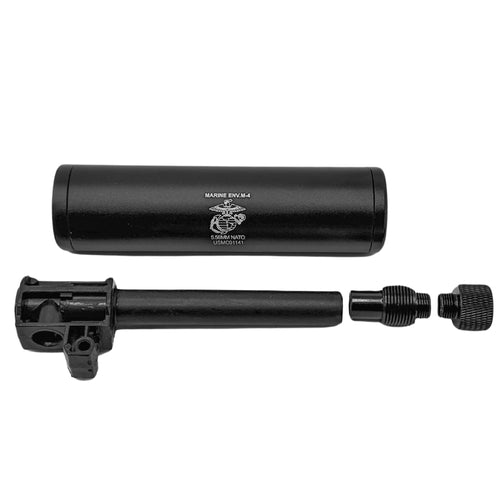 SKD G18 Stage 3 Barrel Performance Kit - This kit features a metal barrel, threaded metal adapter, and metal suppressor, providing a performance boost of up to 30+ FPS and dead-straight accuracy.