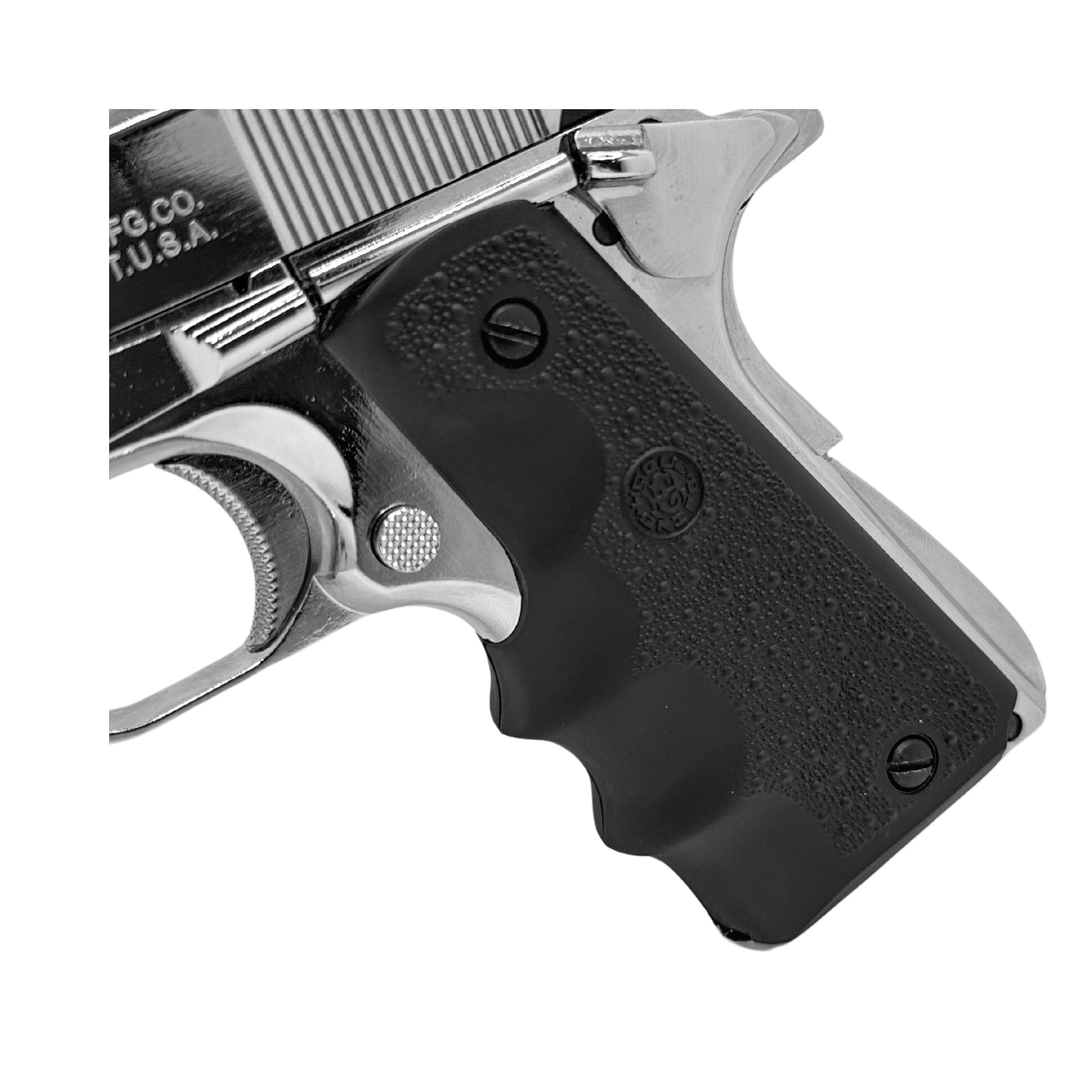 "Twisted Fate" Competition Licensed Gas Custom 1911 - Gel Blaster (Metal) - With real steel pistol grips, an extended compensator, intricate engravings, and lethal performance, it's the ultimate choice for those who demand nothing but the best.