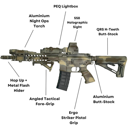 "Beast Ops" Comp GBU Custom - Gel Blaster (Metal)