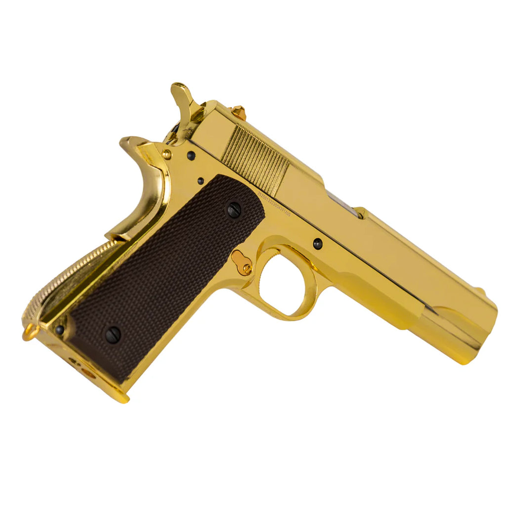 Golden Eagle 3305 GD 1911 Green Gas Pistol - (Gold)