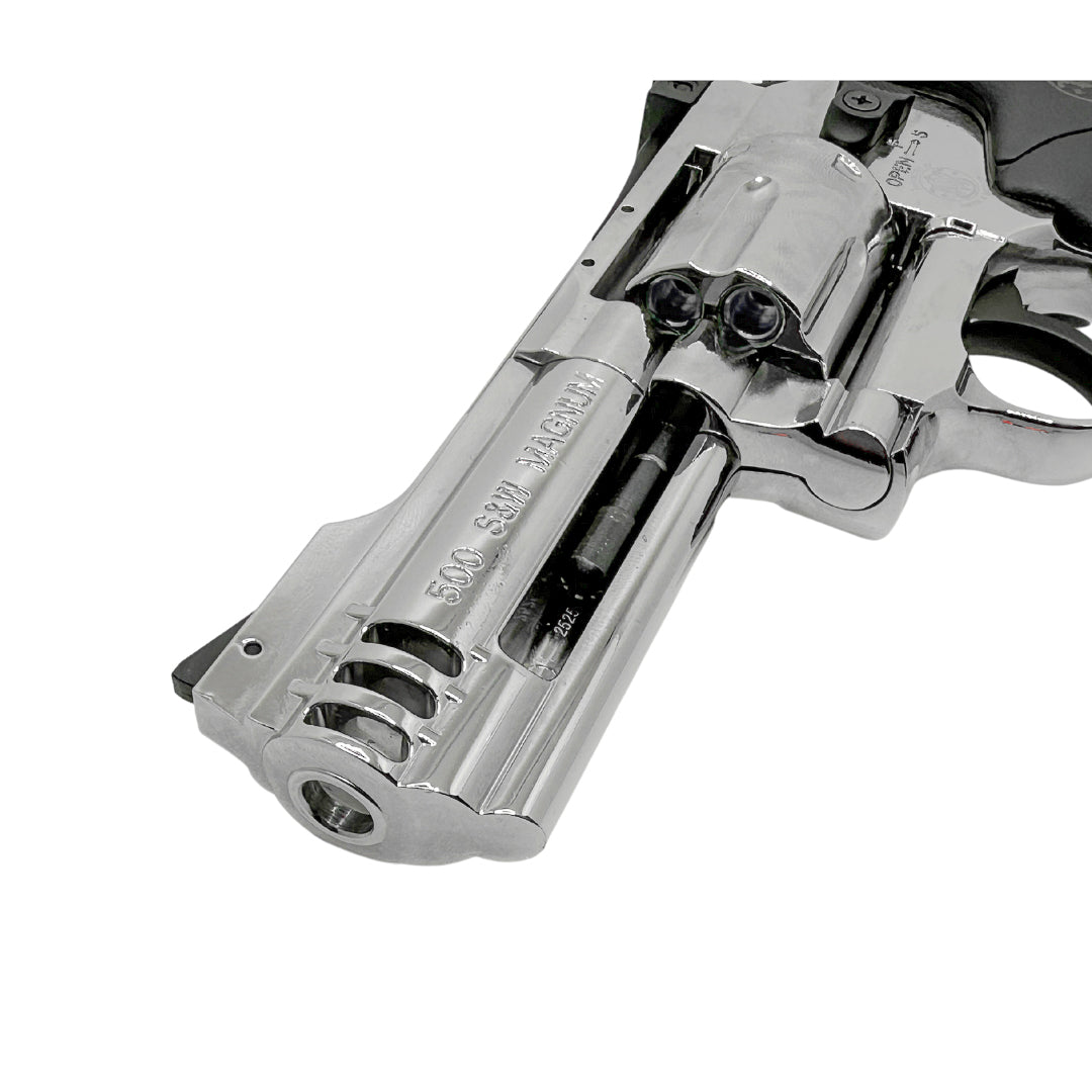Full Metal S&W 357 Chrome CO2 Revolver – Gel Ball Undercover