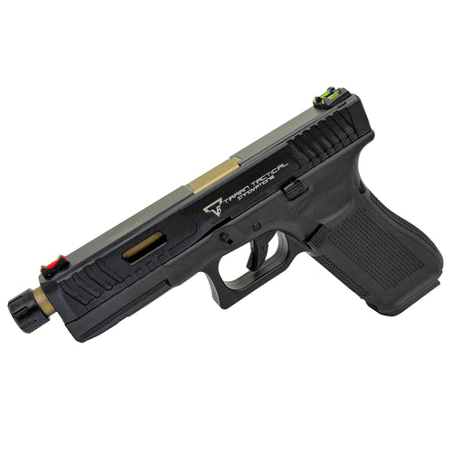 Golden Eagle G-Series TTI Metal Green Gas Blowback Pistol - Gel Blaster - Introducing the all-new Golden Eagle TTI G Series Gas Blowback Pistol.