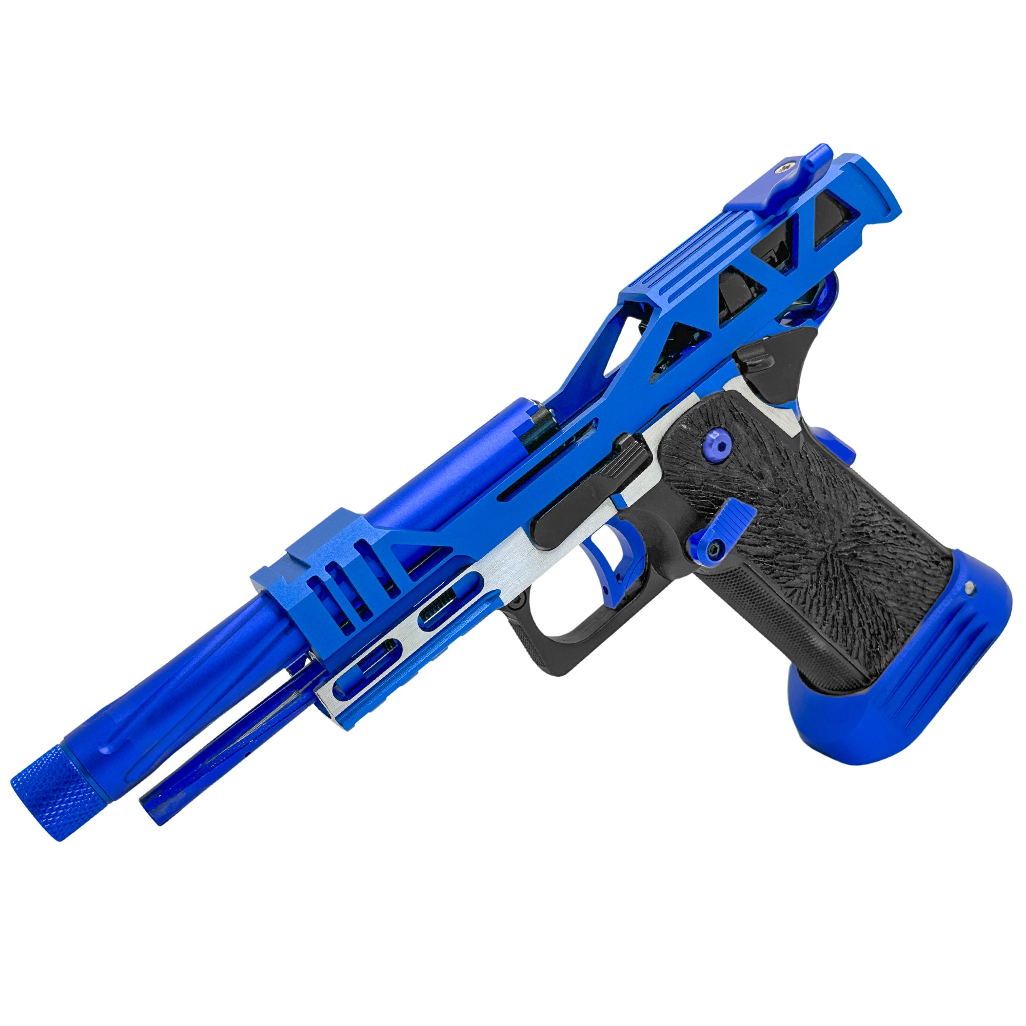 "Blue Magic" 5.1 Competition Custom Hi-Capa - Gel Blaster (Metal) - And as a true one-of-a-kind, it's a collector's dream, never to be replicated.
