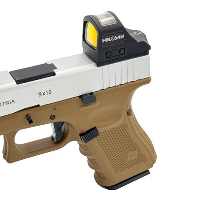 "G19 Tactical Rampage" Metal Gas Blowback Competition Pistol - Gel Blaster