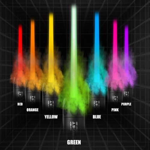 TG Aluminium Spitfire 14mm Multi-Colour Tracer - With its 14mm threaded end, 7 Colours to choose from it effortlessly attaches to the muzzle of any gel blaster or pistol with compatible threading, ensuring a secure fit.