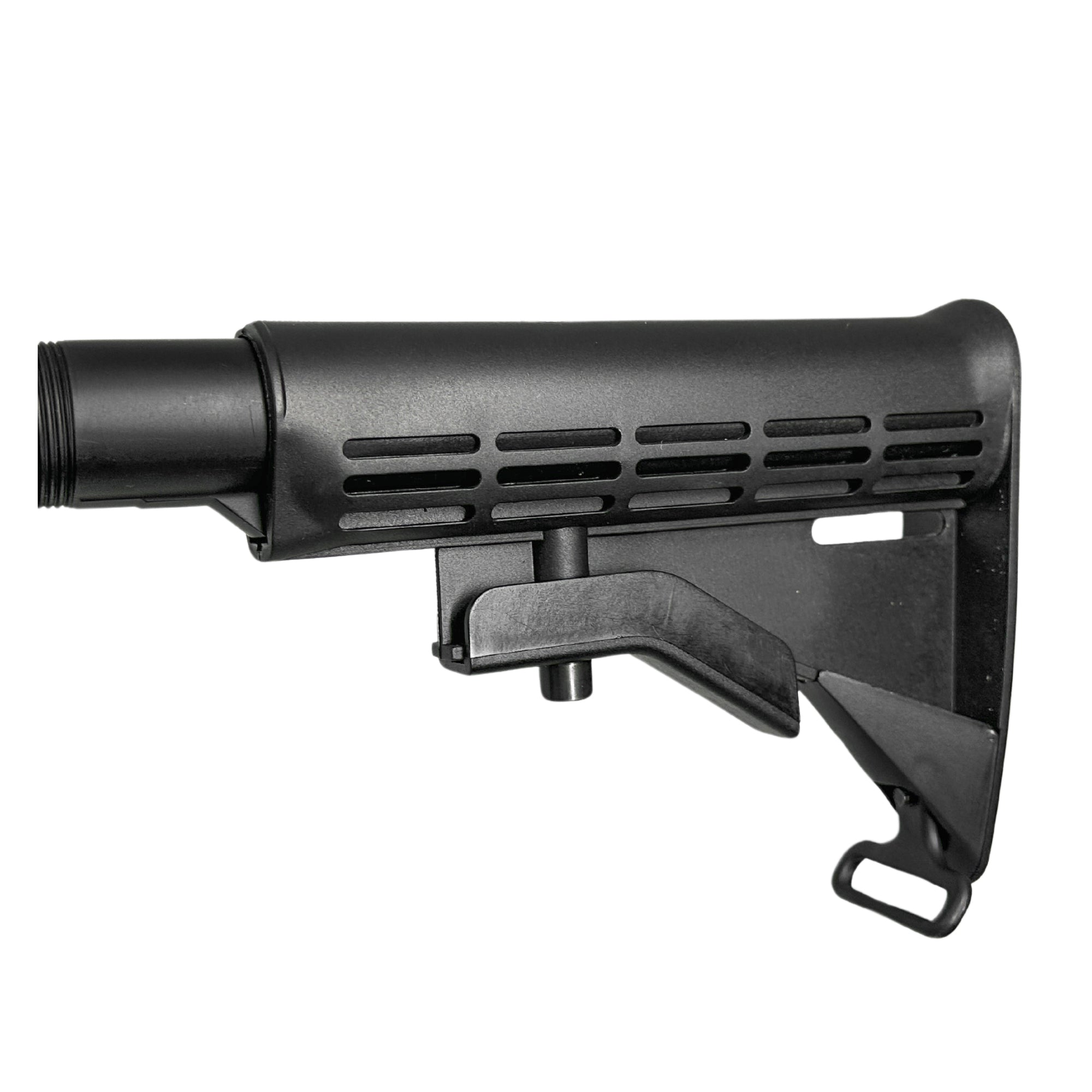 Double Bell M4SS-Tactical - Gel Blaster (Full Metal) - The blaster features authentic body markings and tactical rails, allowing for the attachment of various accessories to enhance your gameplay experience.