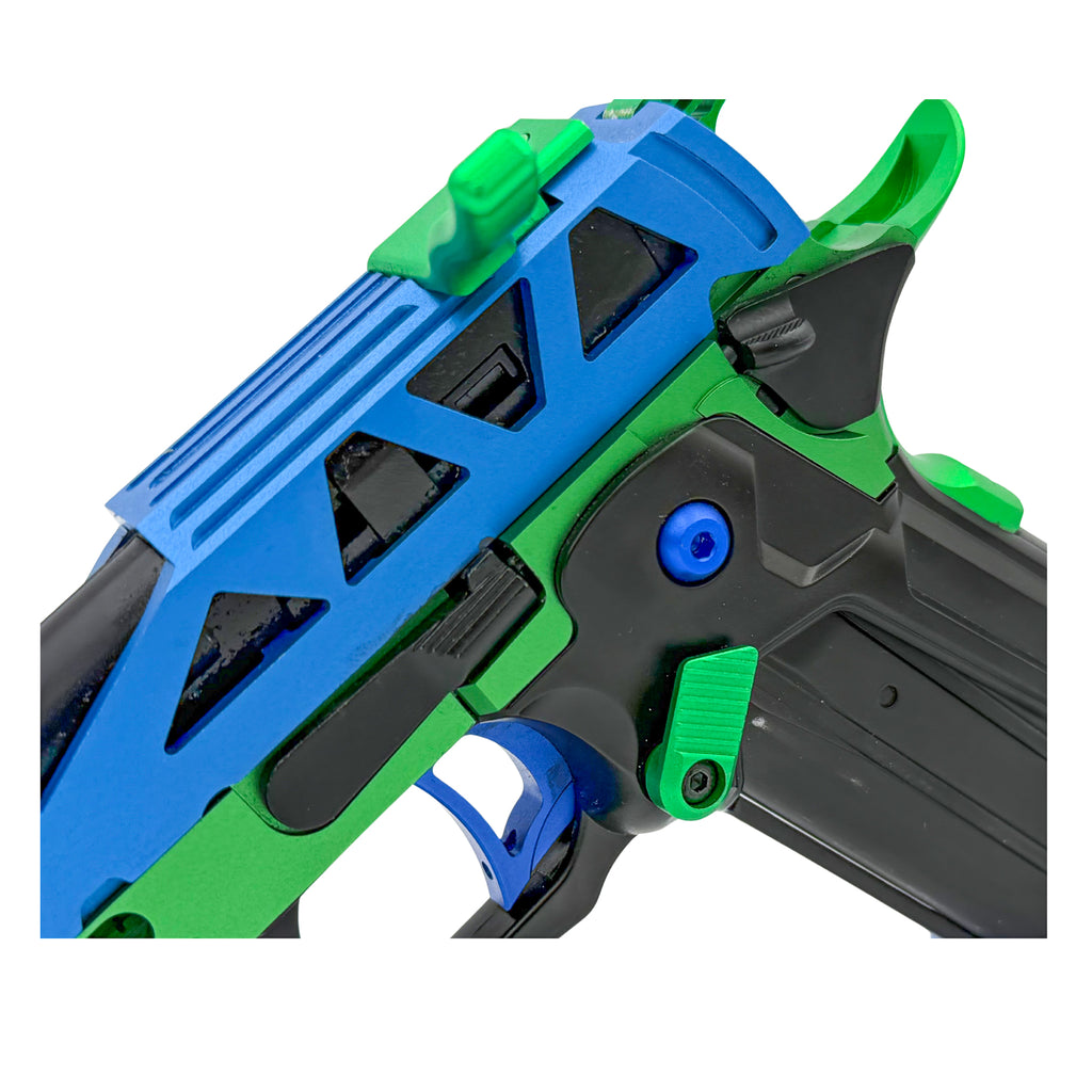 "Glitched Precision" Competition Custom Hi-Capa - Gel Blaster (Metal)