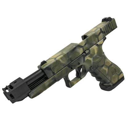 "Hex Attack" G-Series Competition Custom Pistol - Gel Blaster (Metal)