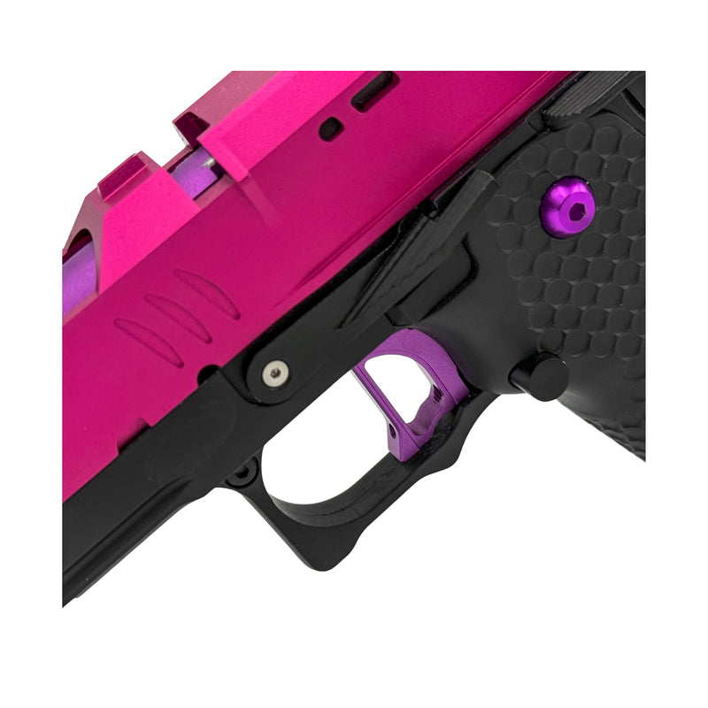 "Purple Tracer" Competition Custom Hi-Capa - Gel Blaster (Metal)