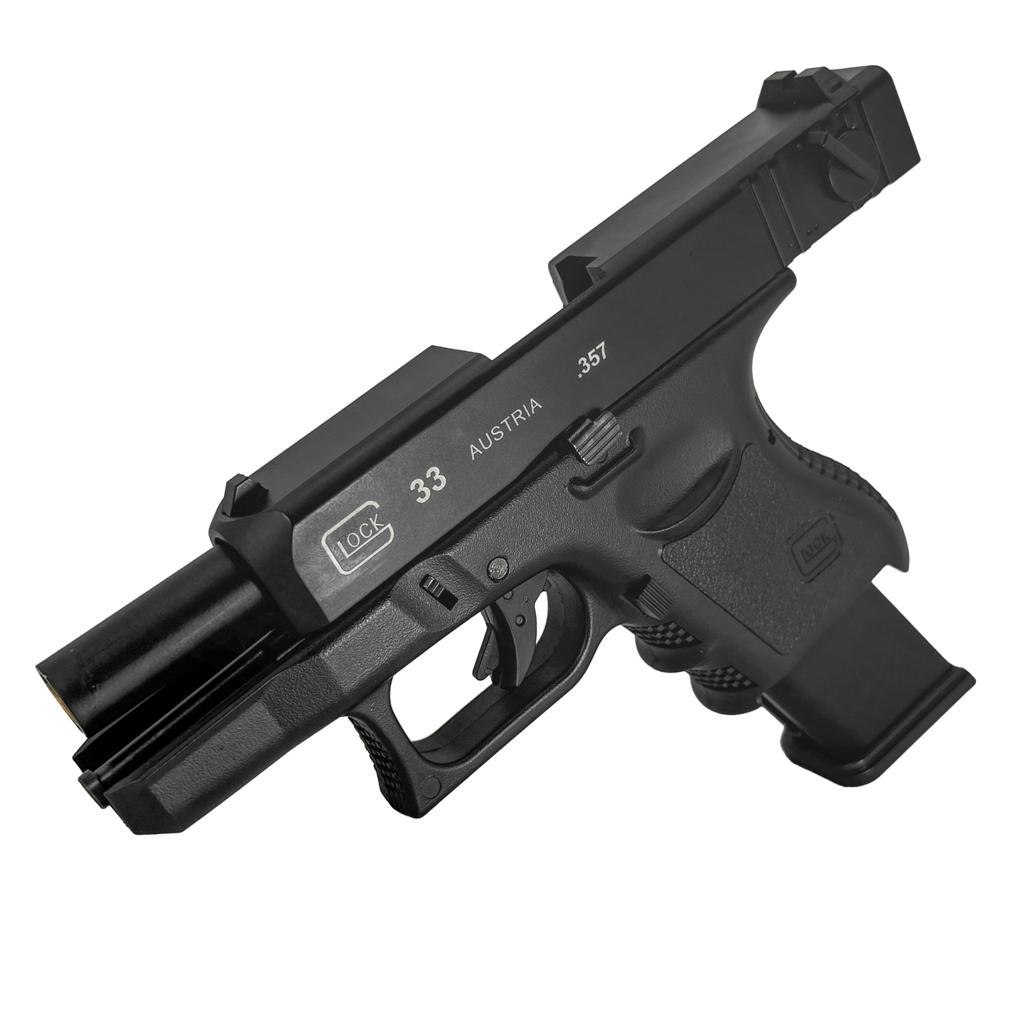 Double Bell G33C Full Auto Metal Green Gas Blowback Pistol - Gel Blaster