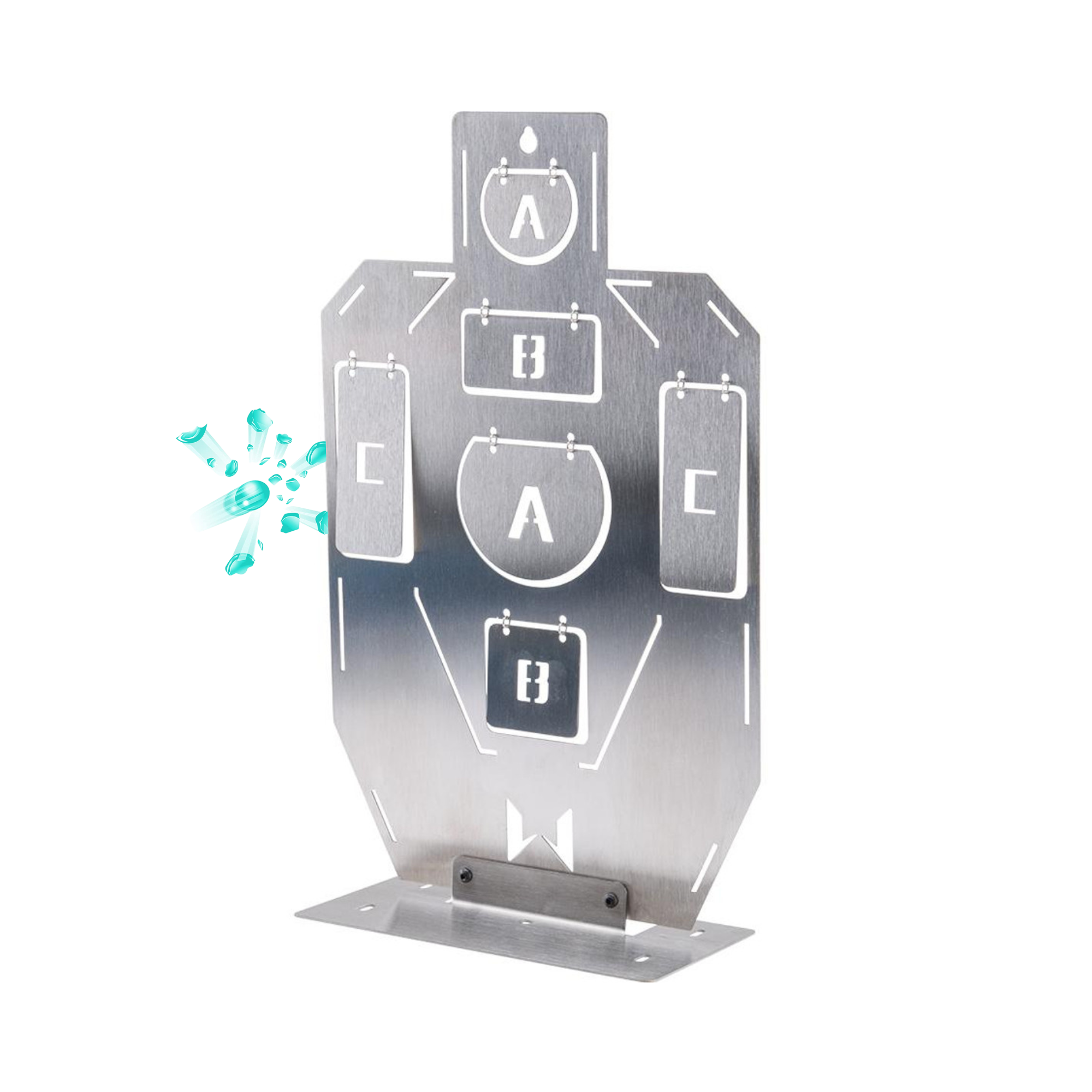 Stainless Steel Silhouette Standing Target