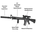 "DMR Eagle Eye" Comp GBU Custom - Gel Blaster (Metal)
