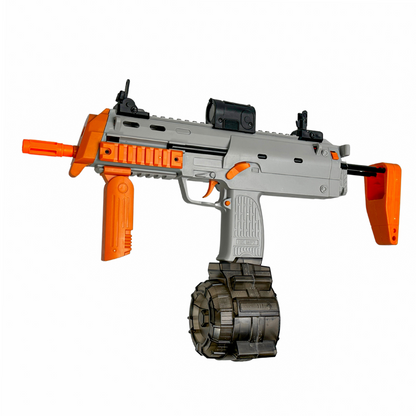 (Orange) ICECAT HK-MP7 Electric SMG  - Gel Blaster