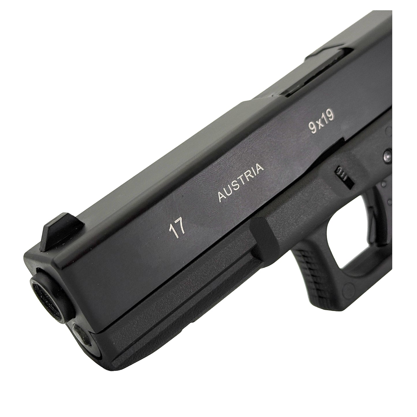 Double Bell (721) G17 Metal Green Gas Blowback Pistol - Gel Blaster