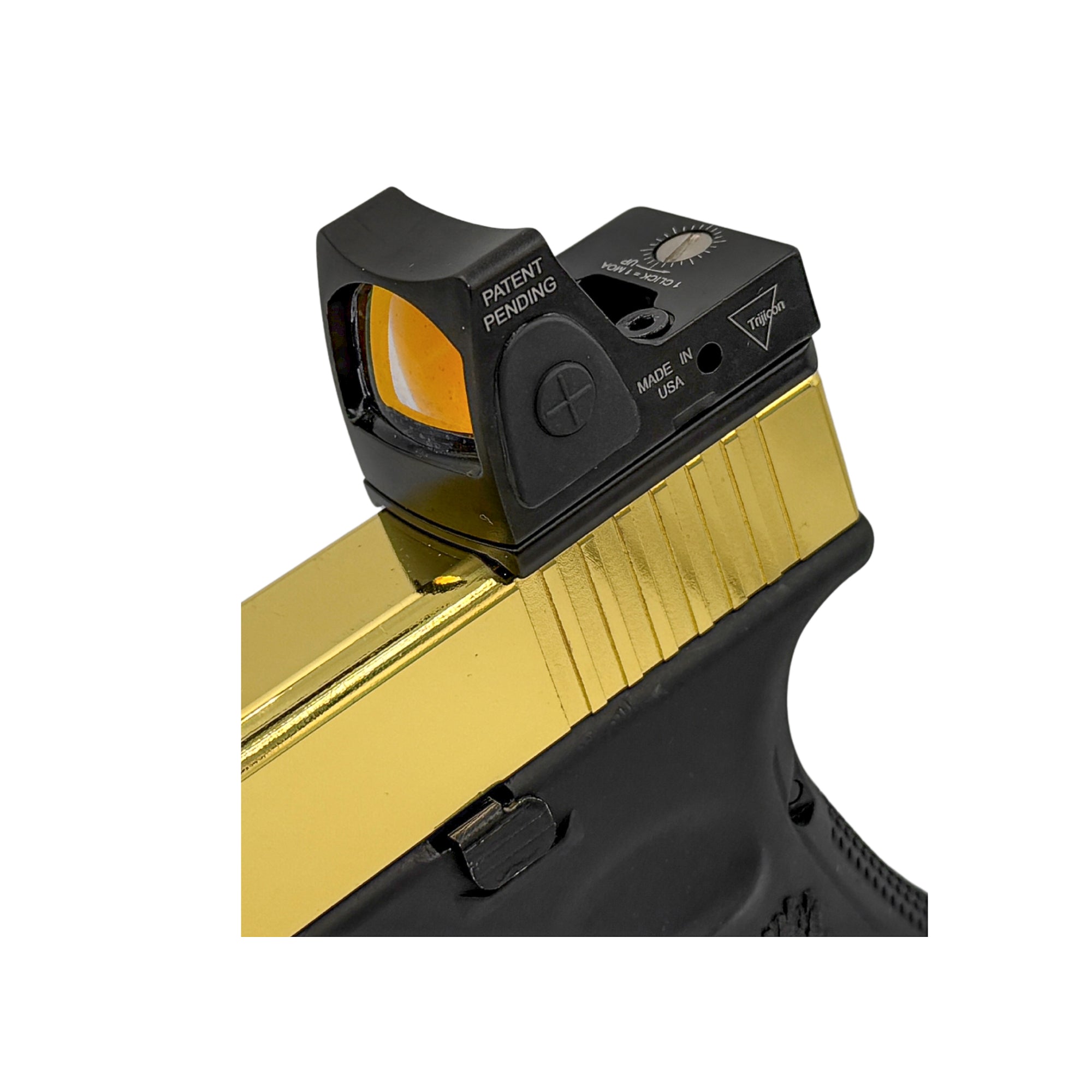 "Gold Finger" Custom Tactical Gas Pistol - Gel Blaster