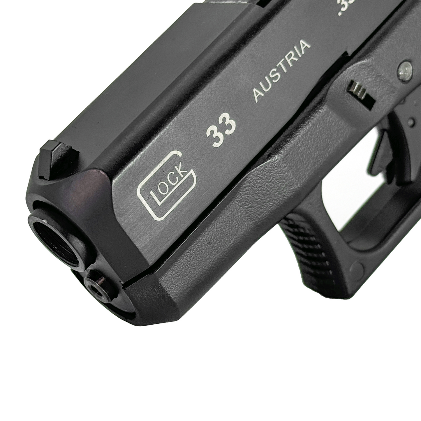 Double Bell G33C Full Auto Metal Green Gas Blowback Pistol - Gel Blaster