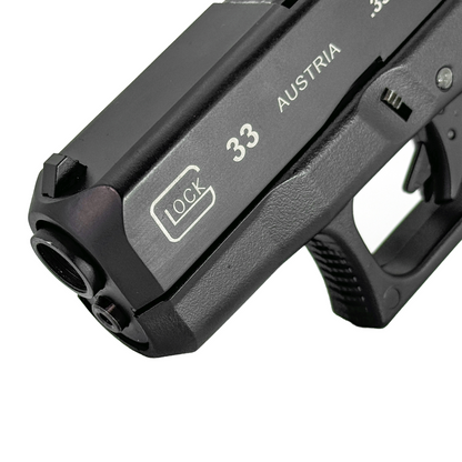Double Bell G33C Full Auto Metal Green Gas Blowback Pistol - Gel Blaster