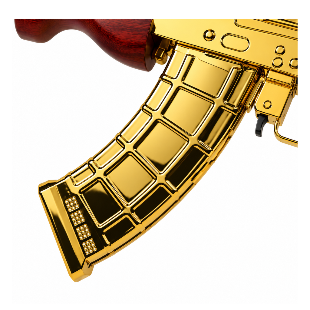 Electric Golden Draco AK - Gel Blaster