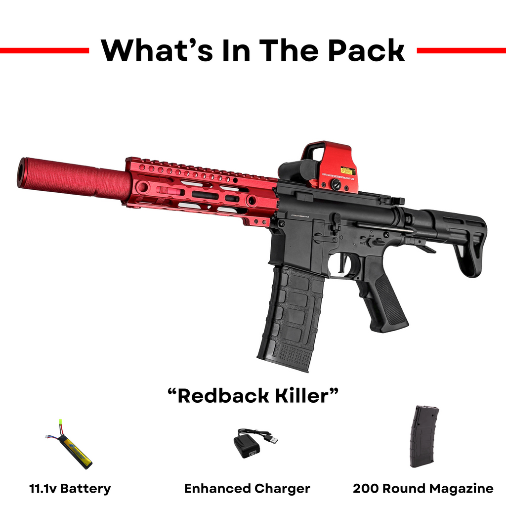 "Redback Killer" GBU Custom - Gel Blaster