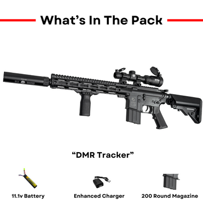 "DMR Tracker" DMR Comp GBU Custom - Gel Blaster