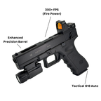 "G18 Auto Tactical" Competition Custom Pistol - Gel Blaster (Metal)