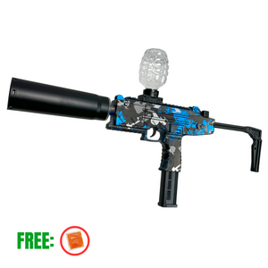 Kids Electric Flash MP9 SMG - Gel Blaster (Blue)